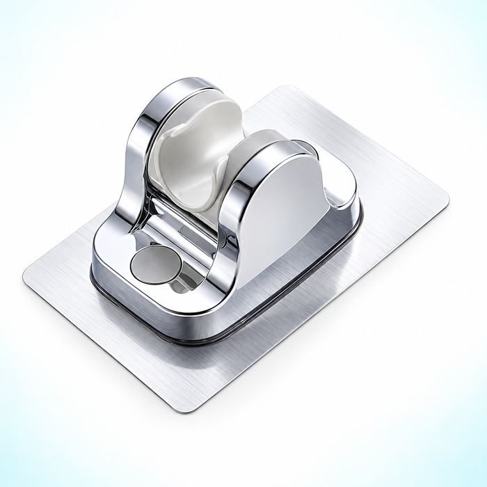 Adhesive shower holder - Silver