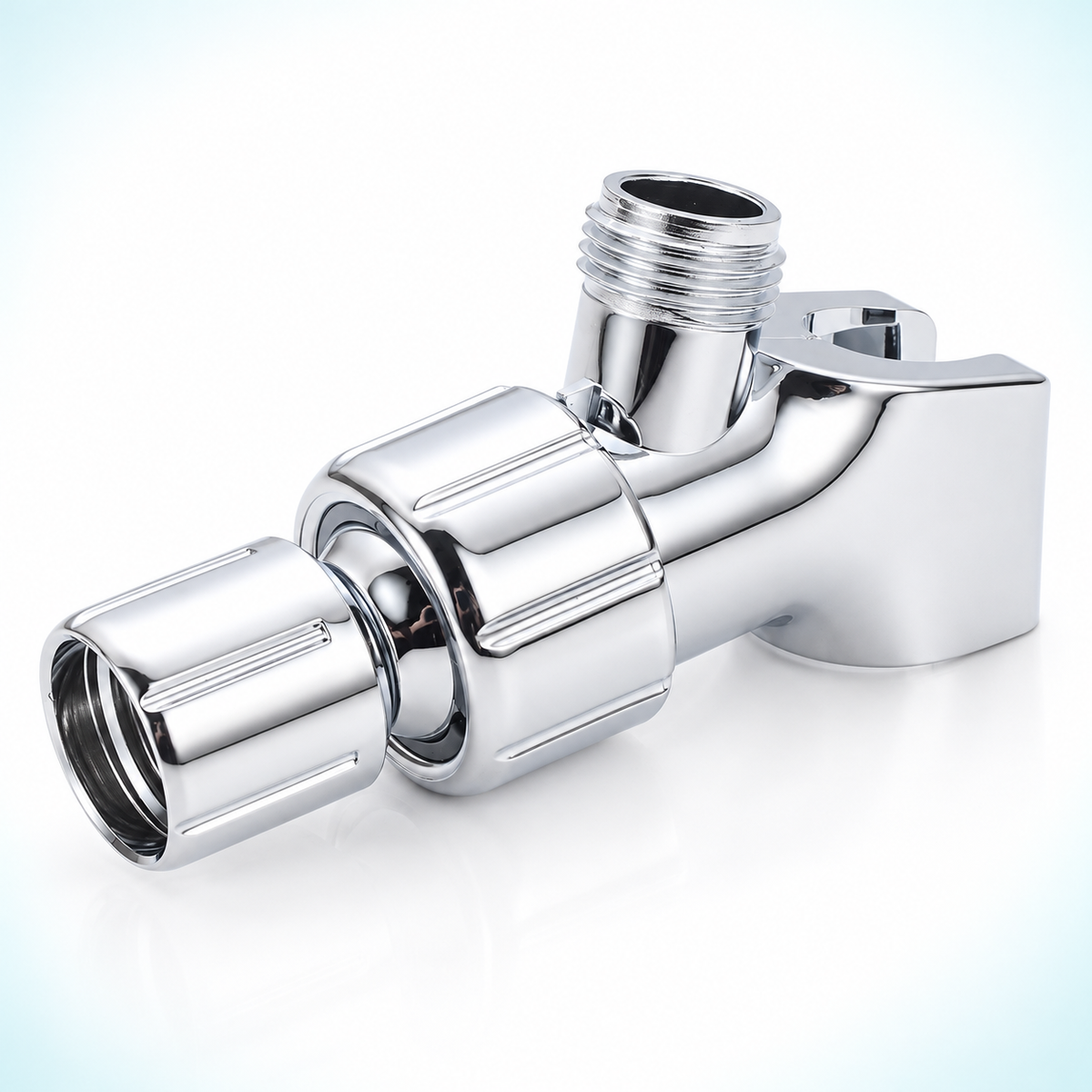 Shower arm holder - Silver