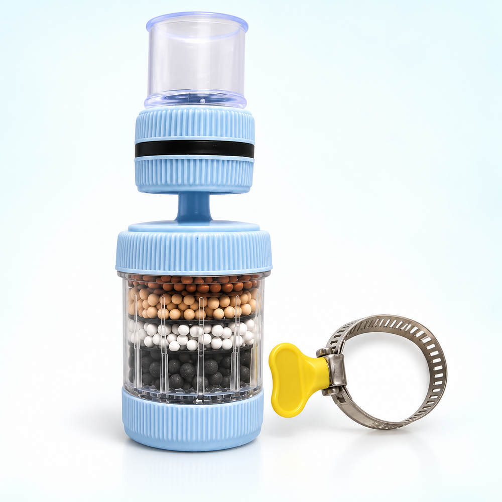 faucet filter in selected colour and connector style