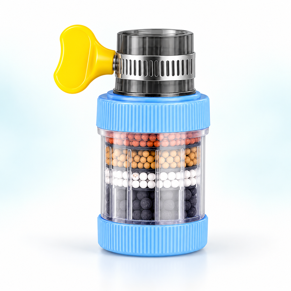 faucet filter in selected colour and connector style