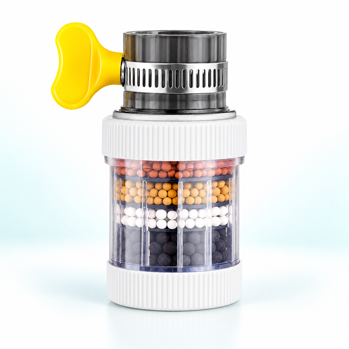 faucet filter in selected colour and connector style