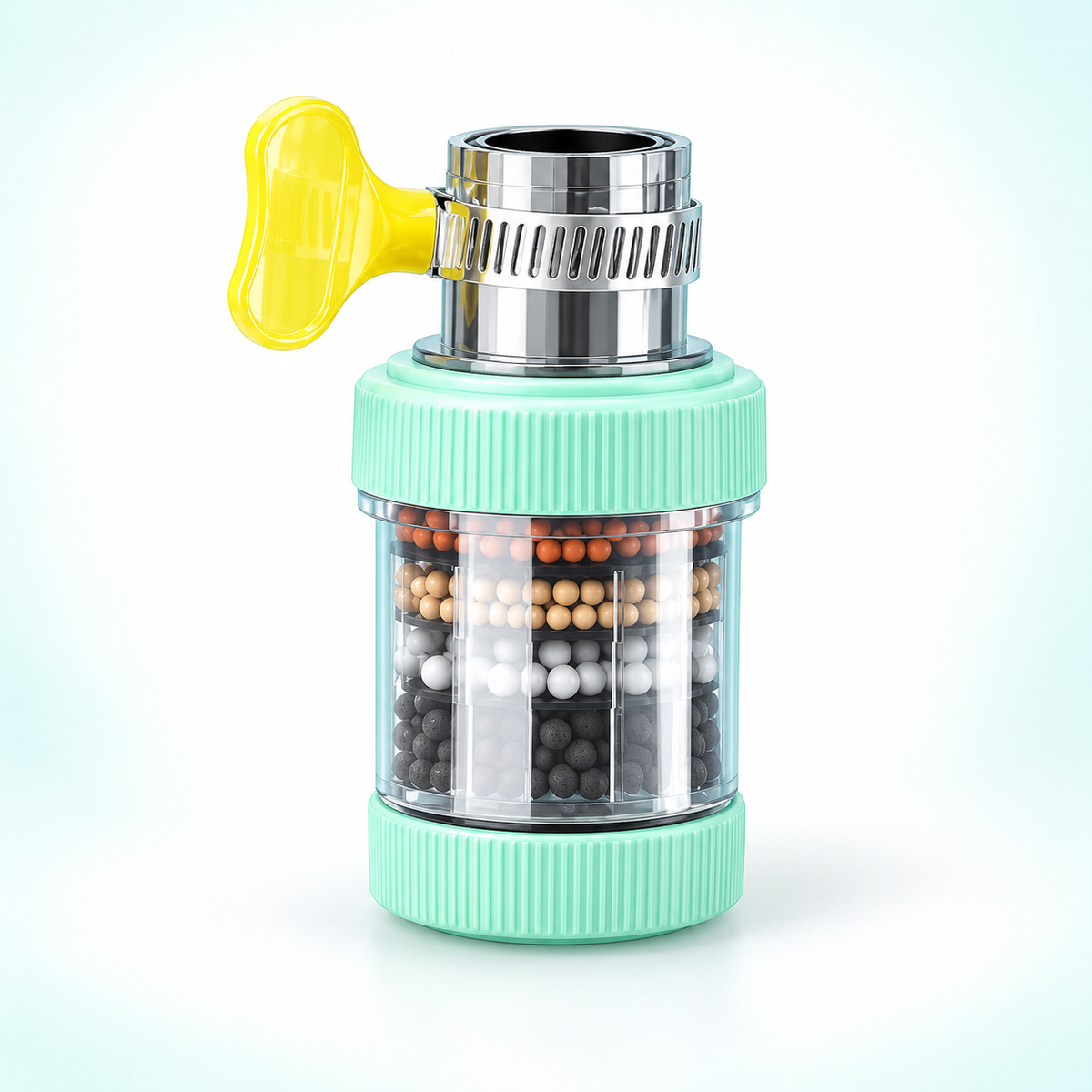 faucet filter in selected colour and connector style