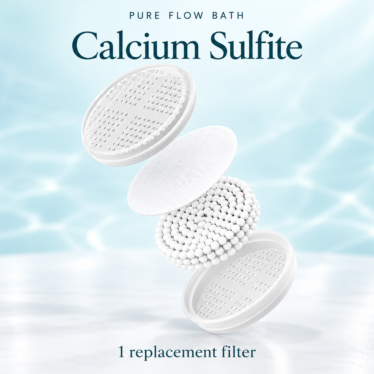 Pure Flow Bath 18088 Calcium Sulfite · 1 Filter
