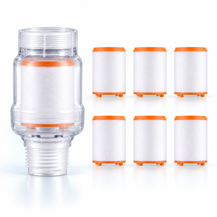1 Faucet Filter + 6 Refills