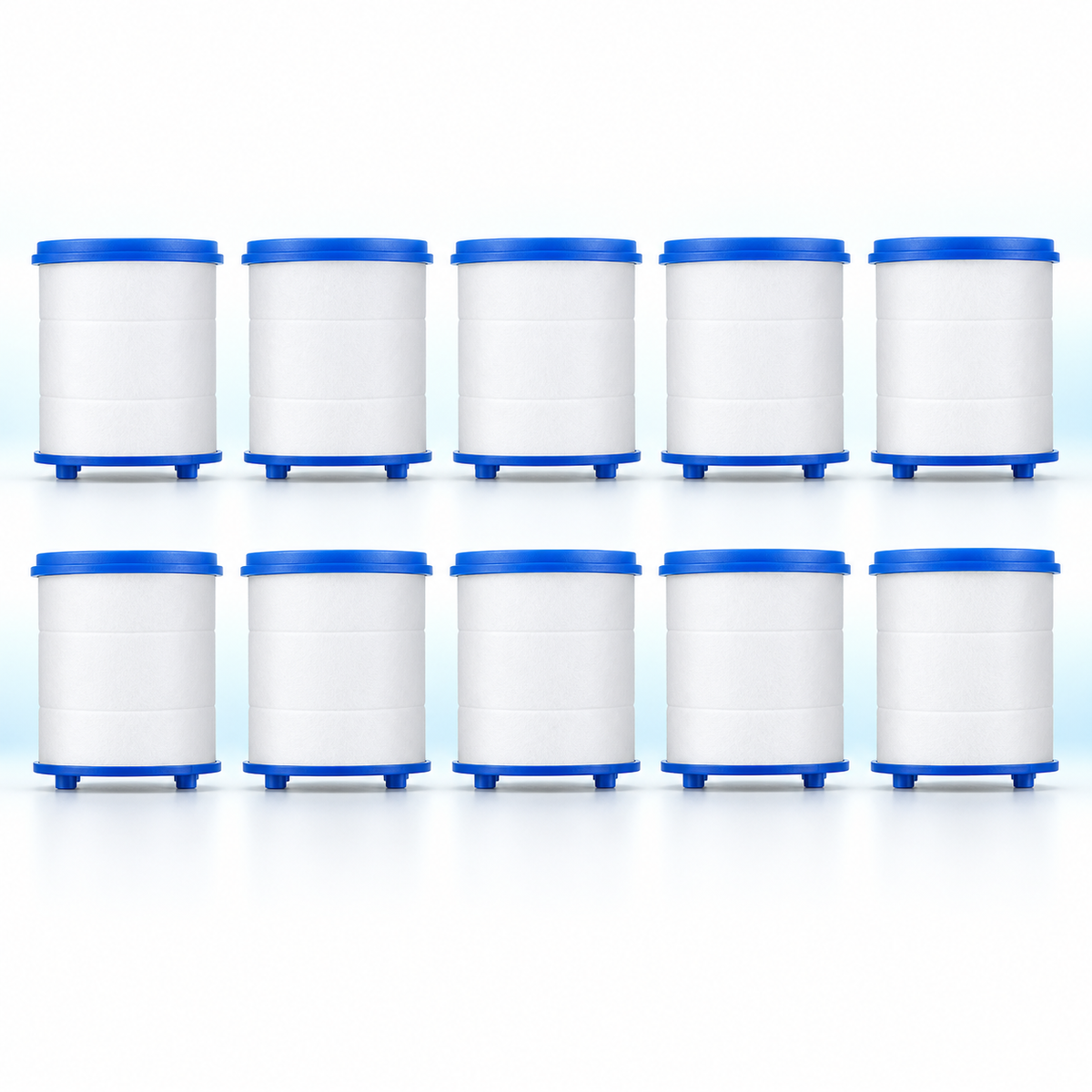 10 Blue-Cap Refill Cartridges