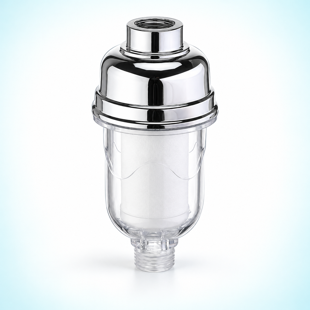 inline water filter - Chrome / PP Cotton