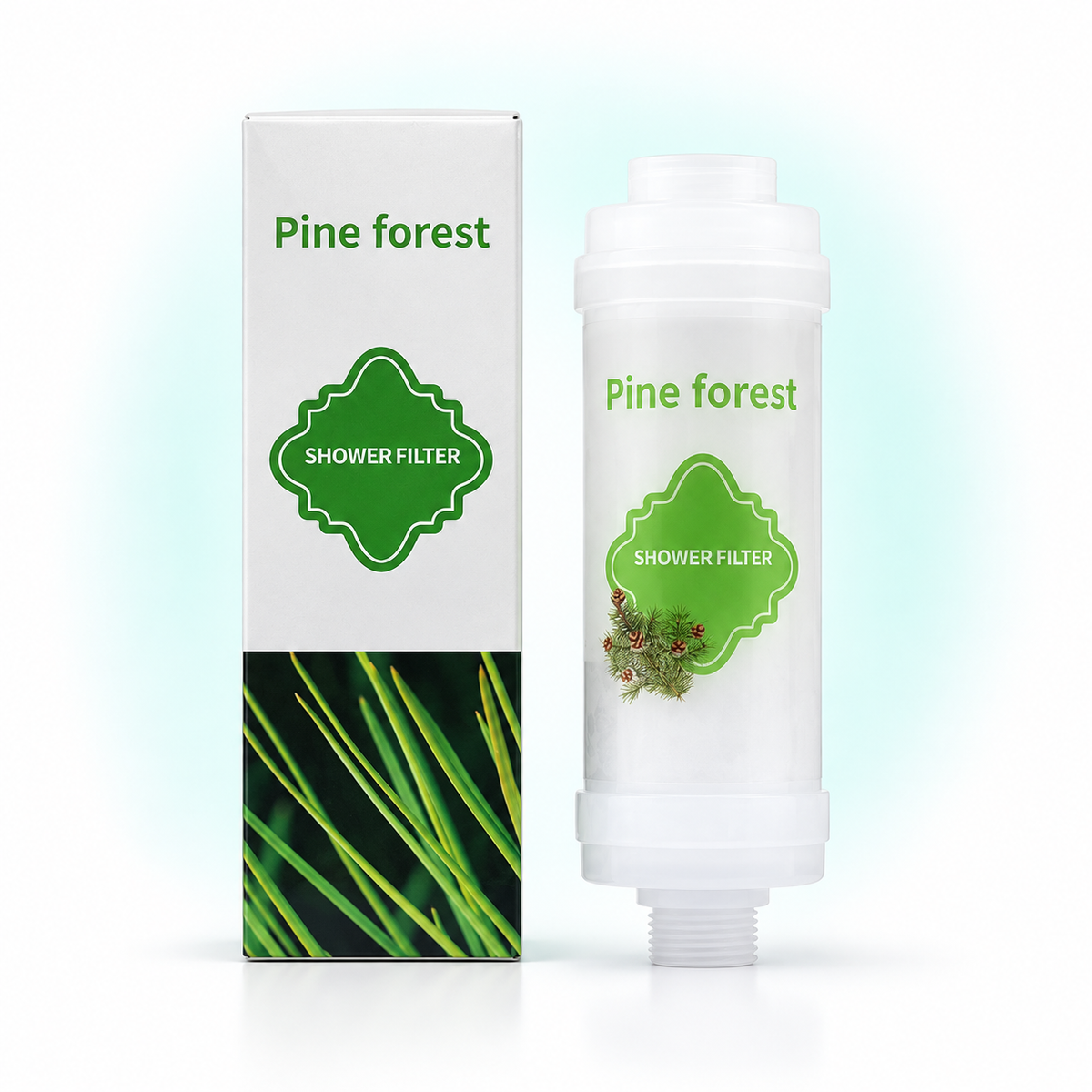 Pine Forest inline shower filter