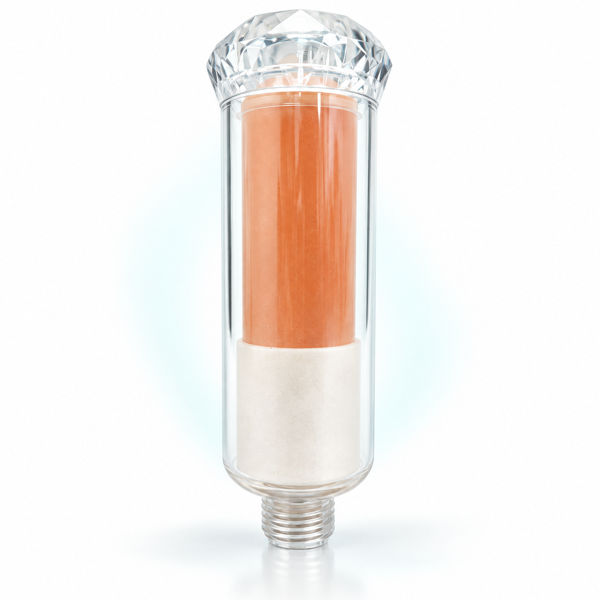 Twilight Rose inline shower filter