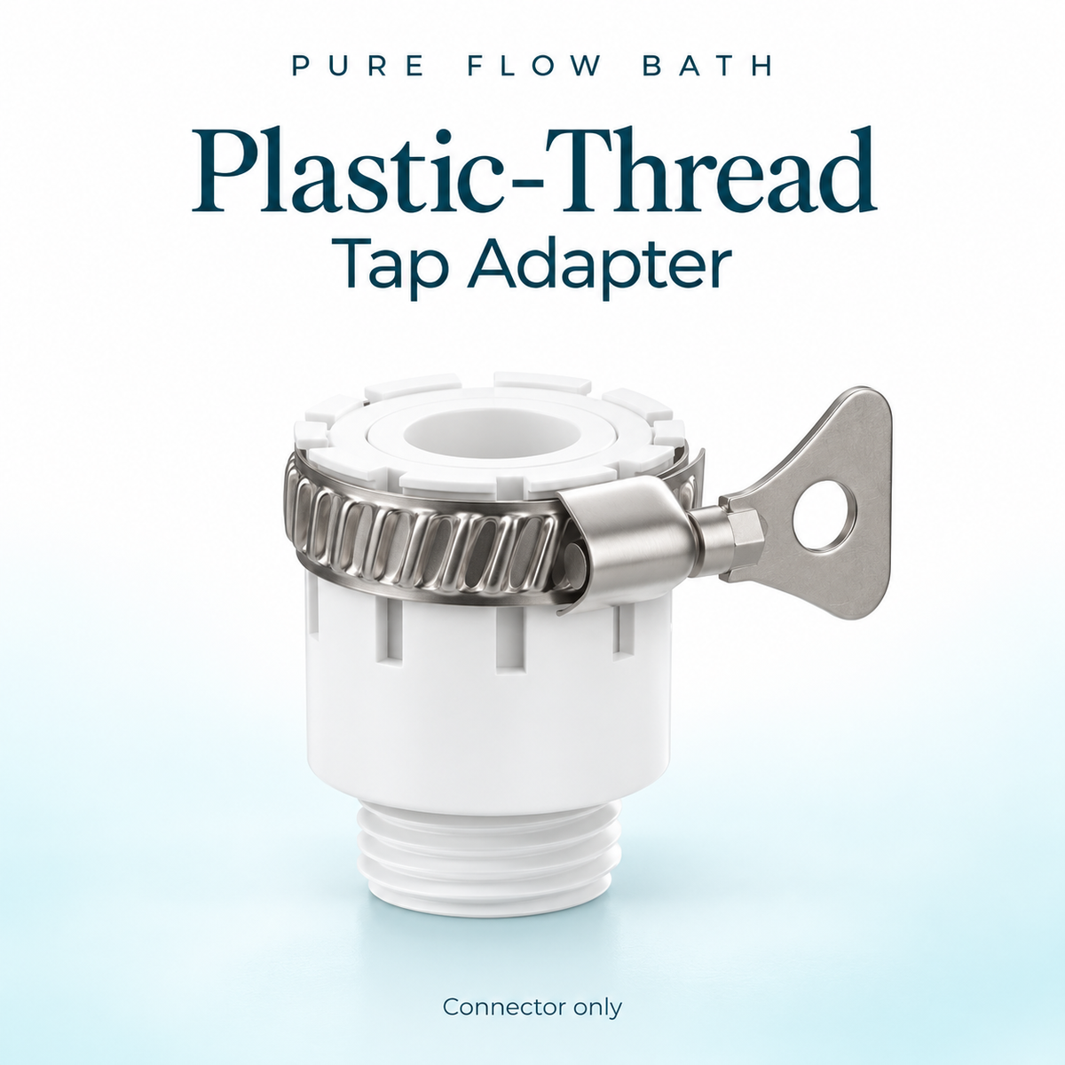 Pure Flow Bath connector plastic