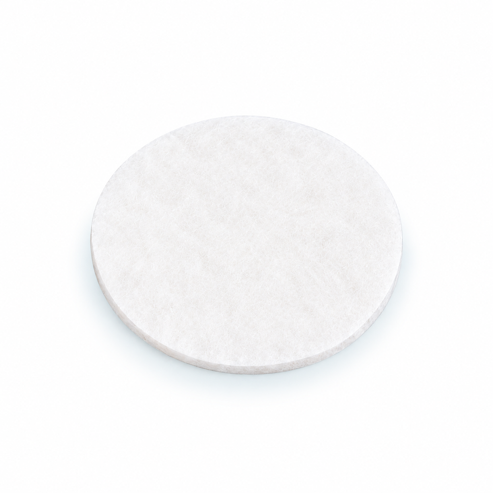65 mm round filter pad