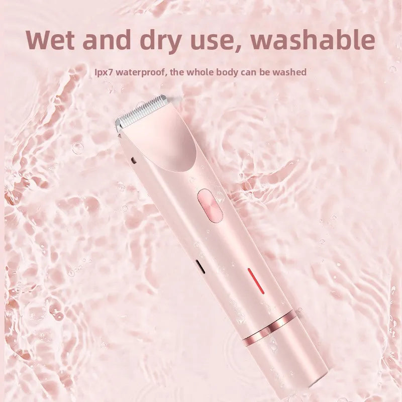 USB Rechargeable Double Head Hair Removal Shaver — Waterproof Wet & Dry | Women / Men