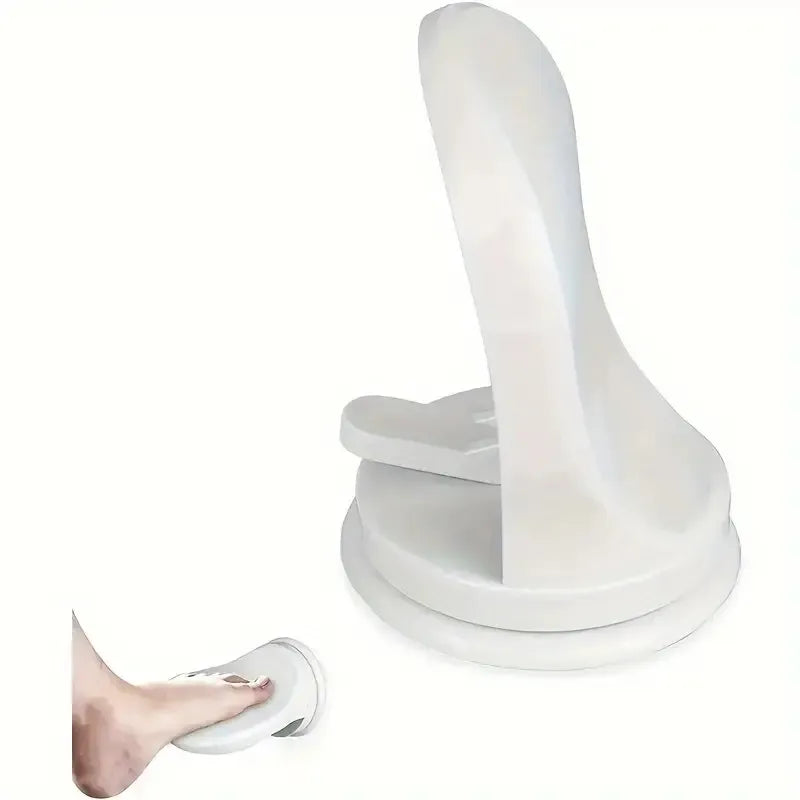 Shower Foot Rest Pedal — Wall-Mounted Suction Cup Leg Rest for Shaving & Washing
