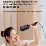 Handheld Filtered Shower Head — High Pressure | Multiple Spray Modes | Elegant Black
