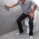 Suction Cup Shower Safety Handle — No-Drill Bathroom Grab Bar for Elderly & Disabled