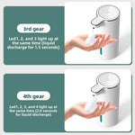 Automatic Touchless Soap Dispenser Wall Mount — Infrared Sensor | Foam Gel Liquid | Rechargeable