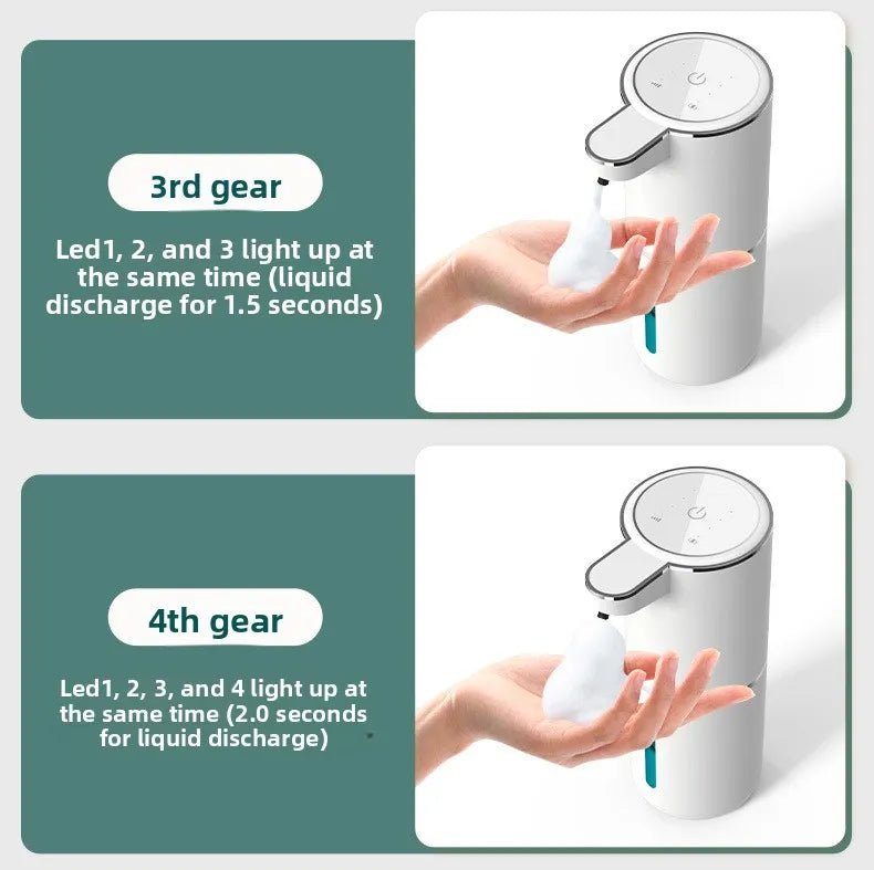Automatic Touchless Soap Dispenser Wall Mount — Infrared Sensor | Foam Gel Liquid | Rechargeable