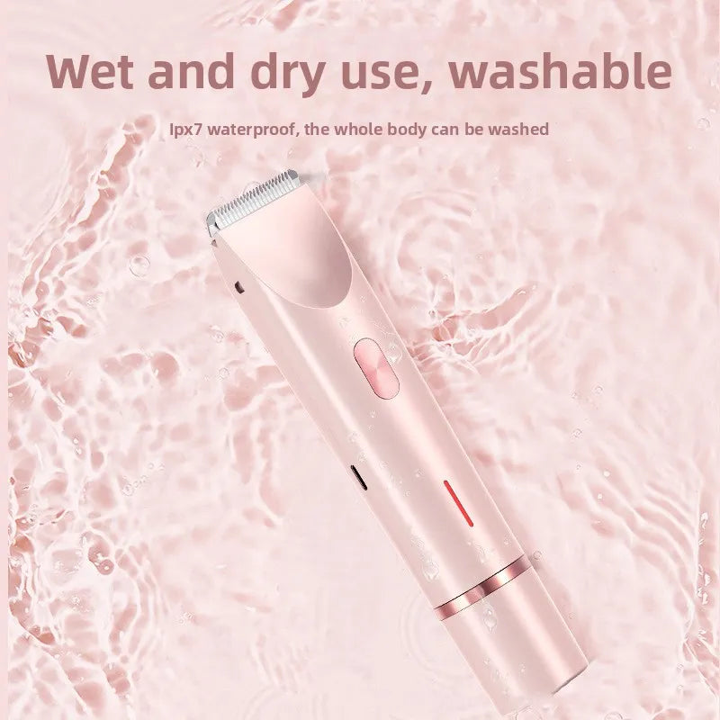 USB Rechargeable Double Head Hair Removal Shaver — Waterproof Wet & Dry | Women / Men