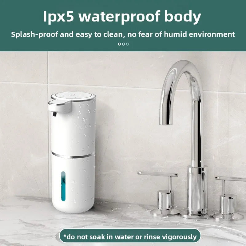Automatic Touchless Soap Dispenser Wall Mount — Infrared Sensor | Foam Gel Liquid | Rechargeable