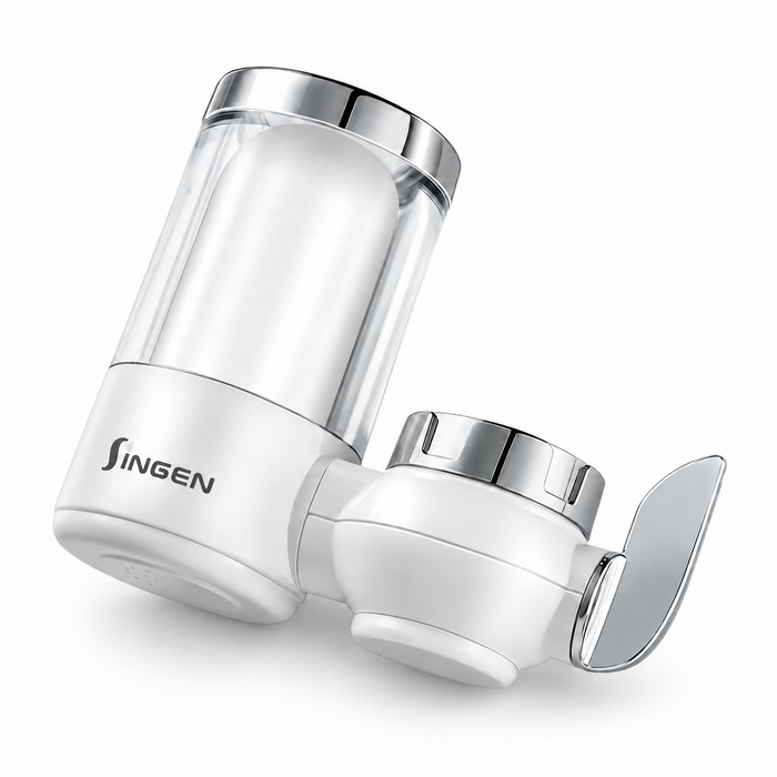 JN-21 faucet filter with 1 total ceramic cartridges, including one installed