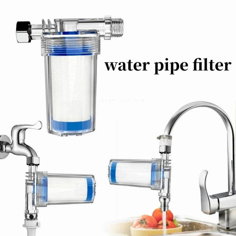 Universal PP Cotton Shower Filter — Removes Chlorine & Impurities | Faucet Water Purifier