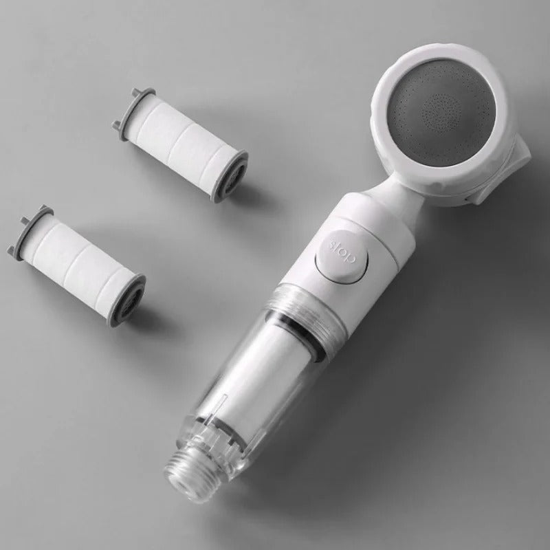 Portable Travel Filtered Shower Head — Antibacterial Water Purification | Hotel & Bathroom Use