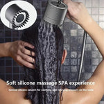 Filtered High Pressure Shower Head — One-Touch Water Stop | Massage Settings | Bathroom