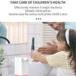 Smart Automatic Inductive Foam Hand Soap Dispenser Alcohol Spray Washing Phone - Inductive Technology for Hygienic Washing