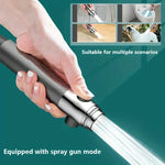 Filtered High Pressure Shower Head — One-Touch Water Stop | Massage Settings | Bathroom