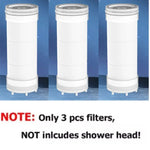 High-Pressure Filtered Shower Head — 4 Speed Settings | Removes Chlorine | Home Bathroom