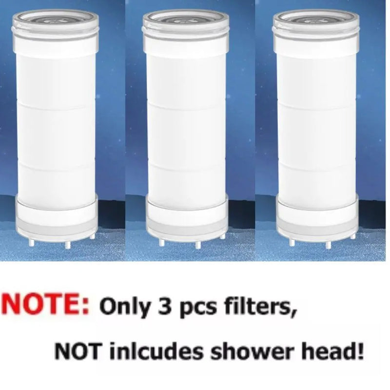 High-Pressure Filtered Shower Head — 4 Speed Settings | Removes Chlorine | Home Bathroom