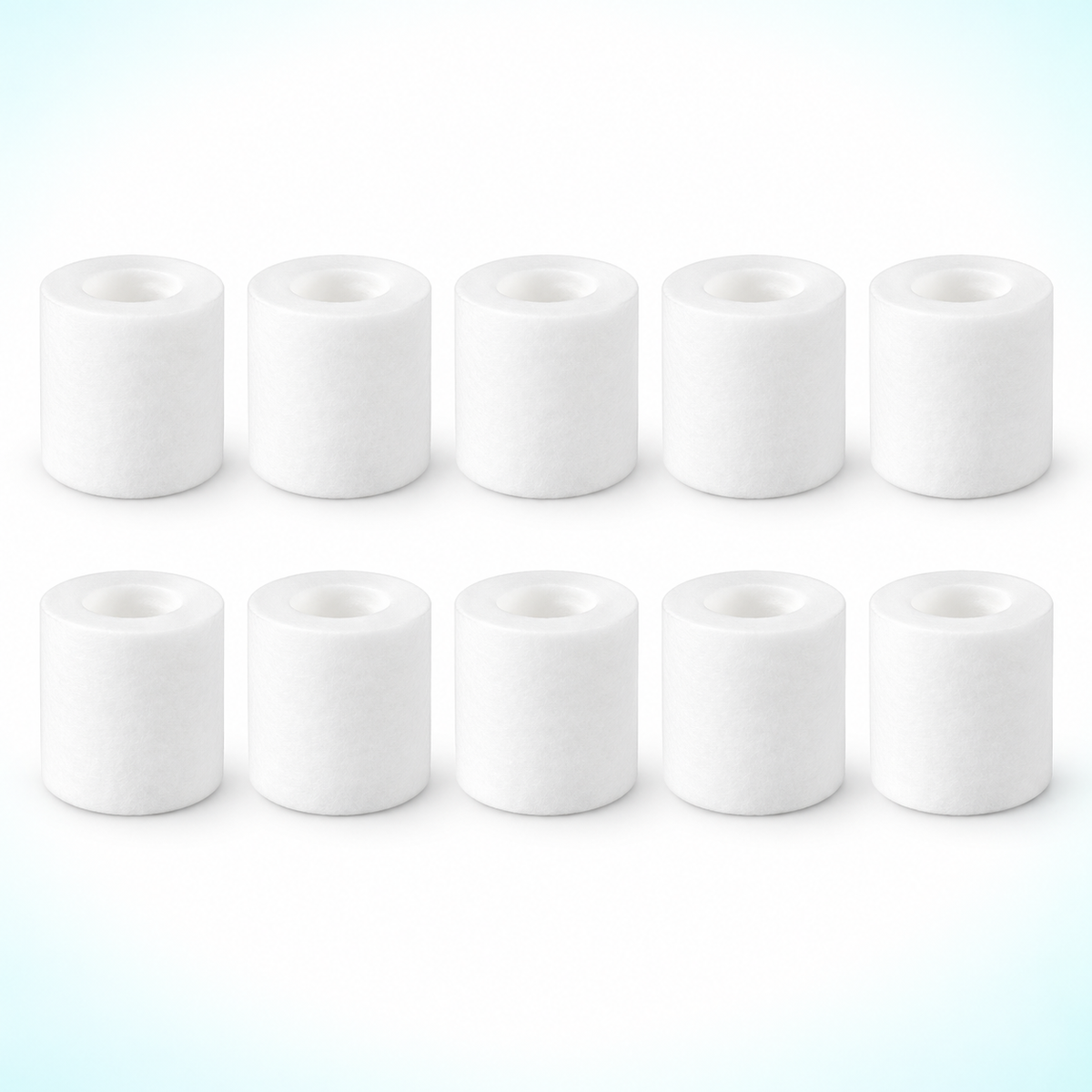 Small shower filter replacement cartridges
