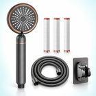 filtered handheld showerhead with selected accessories