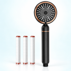 filtered handheld showerhead with selected accessories