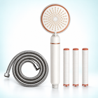 filtered handheld showerhead with selected accessories