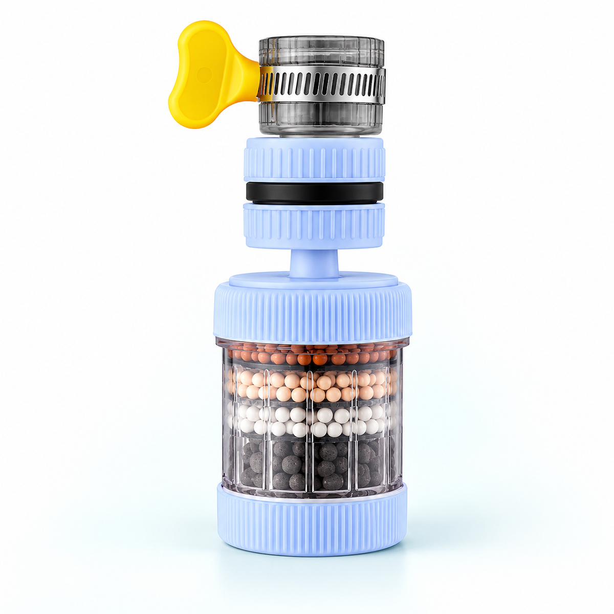 faucet filter in selected colour and connector style