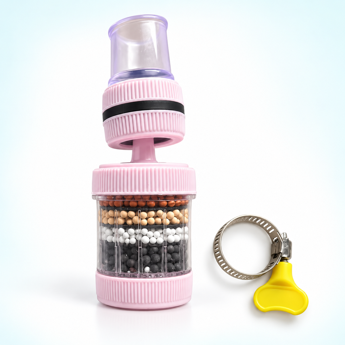 faucet filter in selected colour and connector style