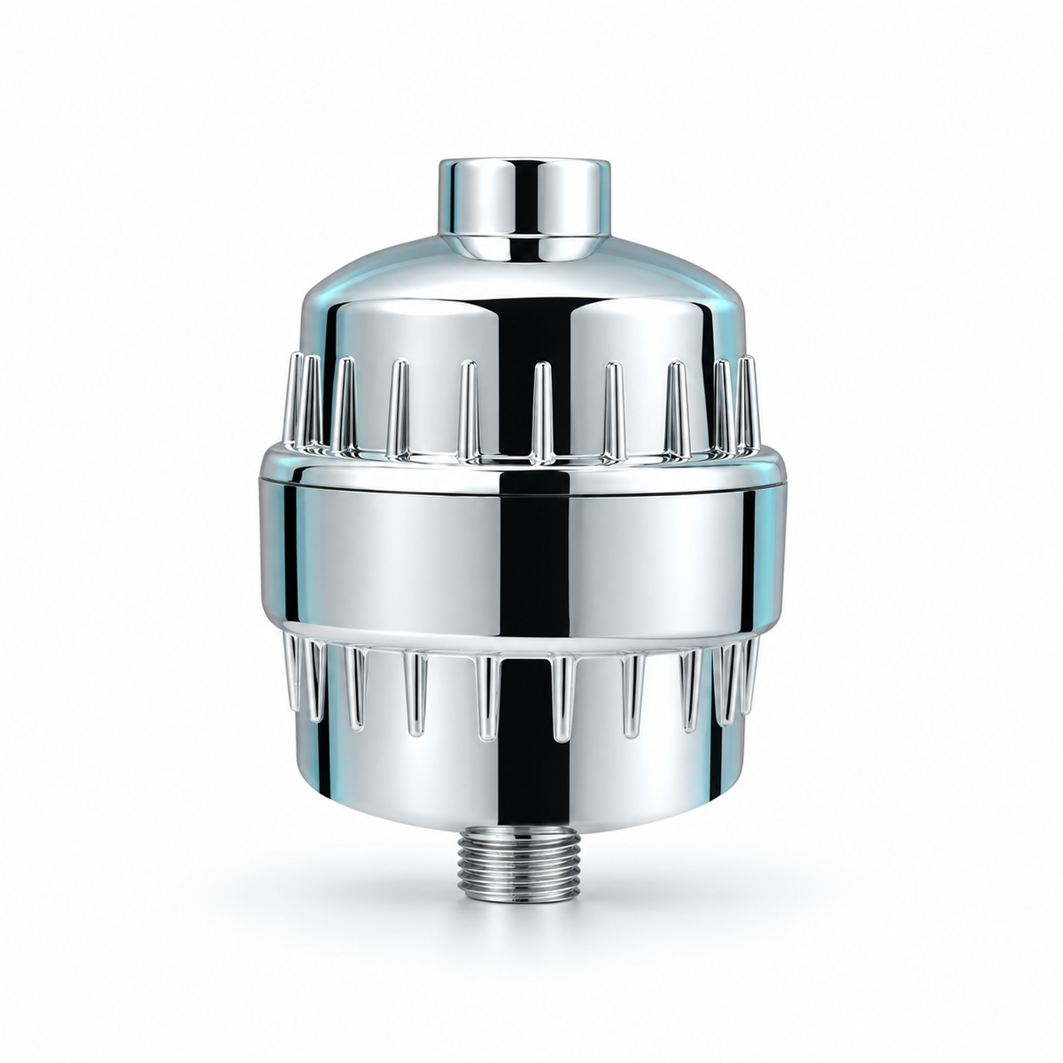 HY-M1 chrome inline shower filter