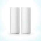 Two white replacement filter cartridges