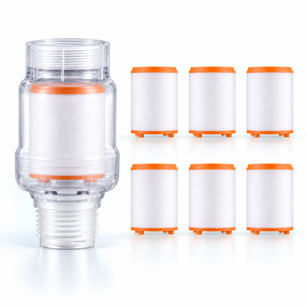 1 Faucet Filter + 6 Refills