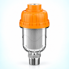 inline water filter - Orange / 1/2 to 3/4 Adapter