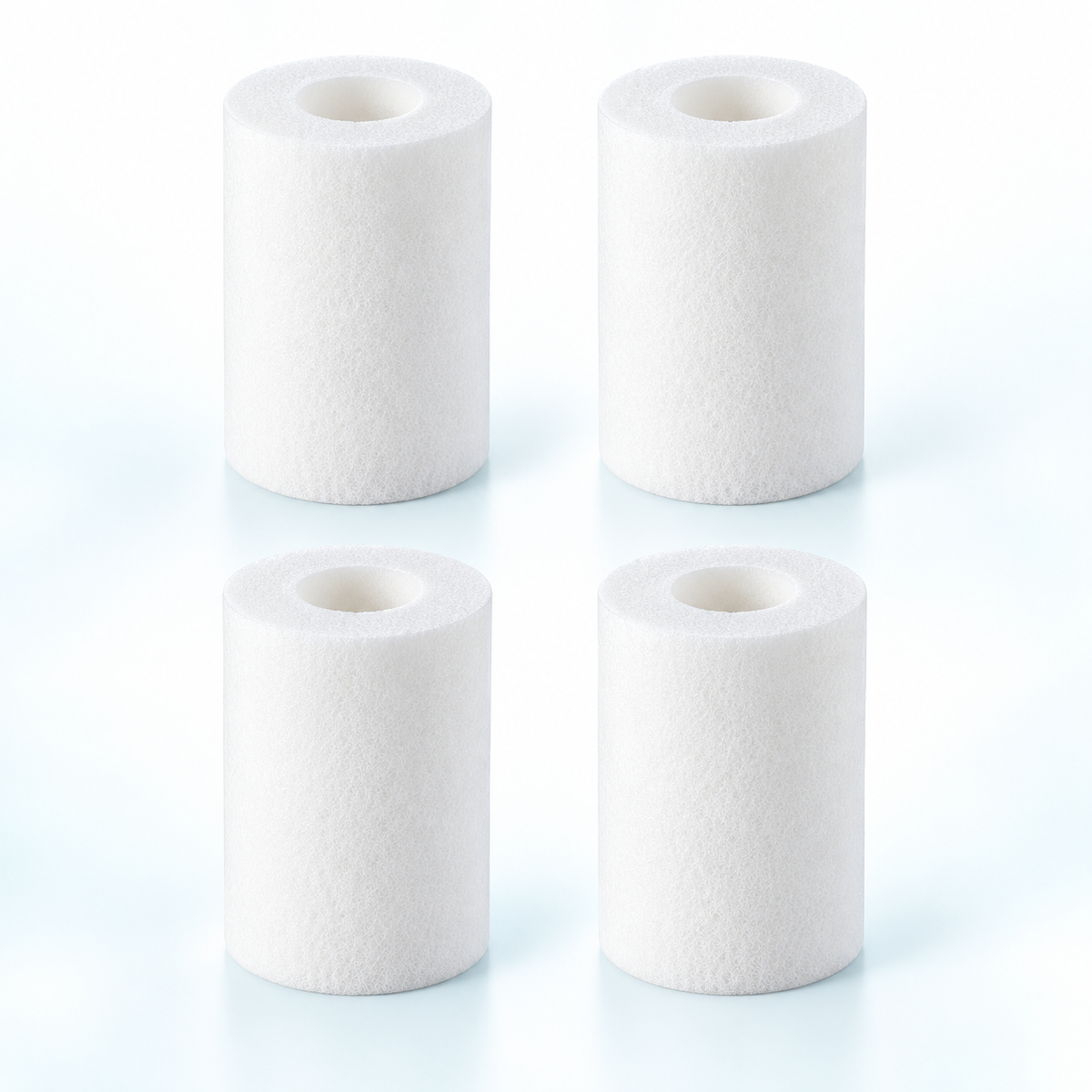 white replacement shower filter cartridges