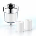inline shower filter and selected cartridge bundle