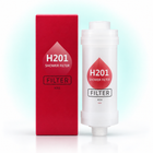 Rose inline shower filter