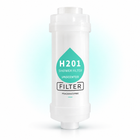 Unscented inline shower filter