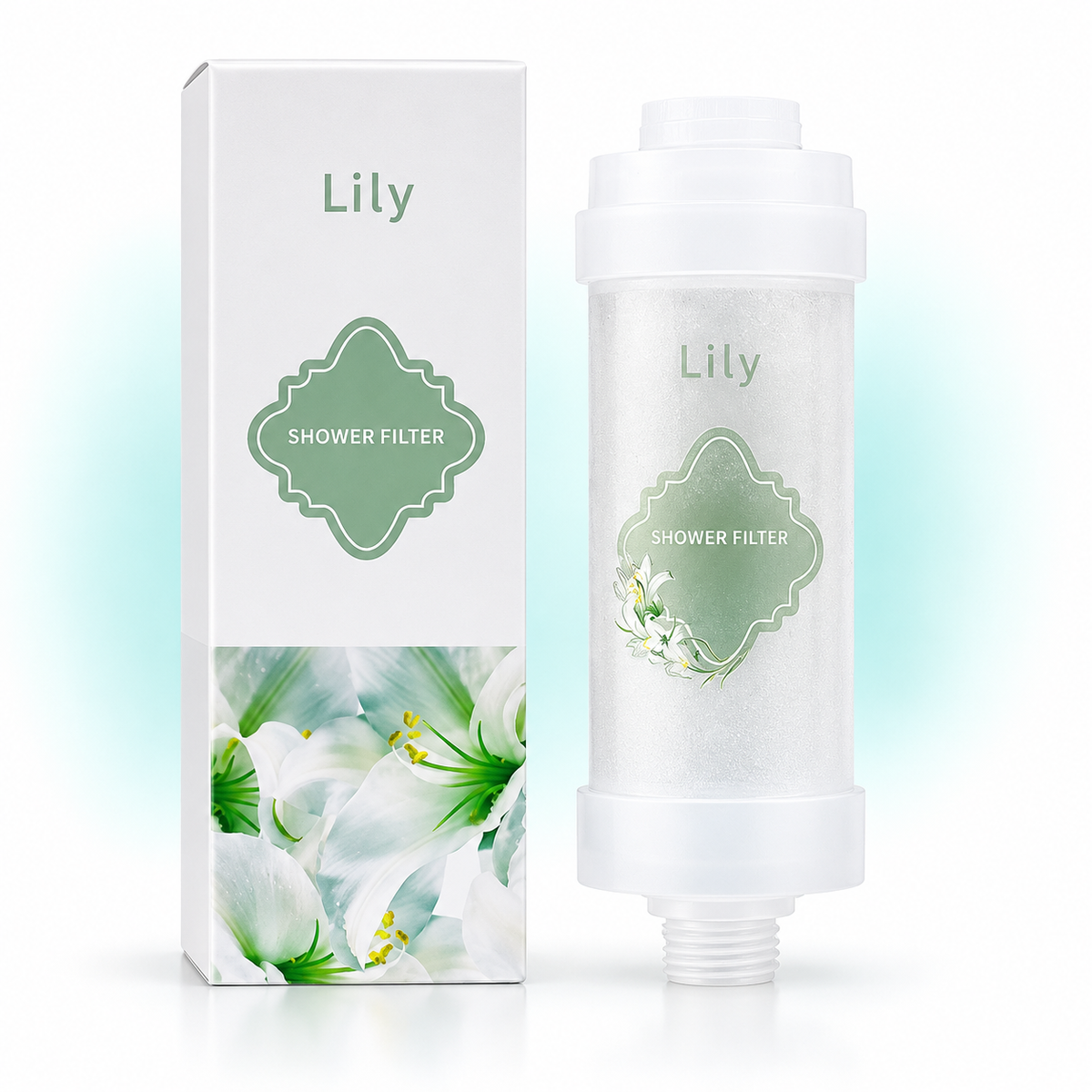 Lily inline shower filter