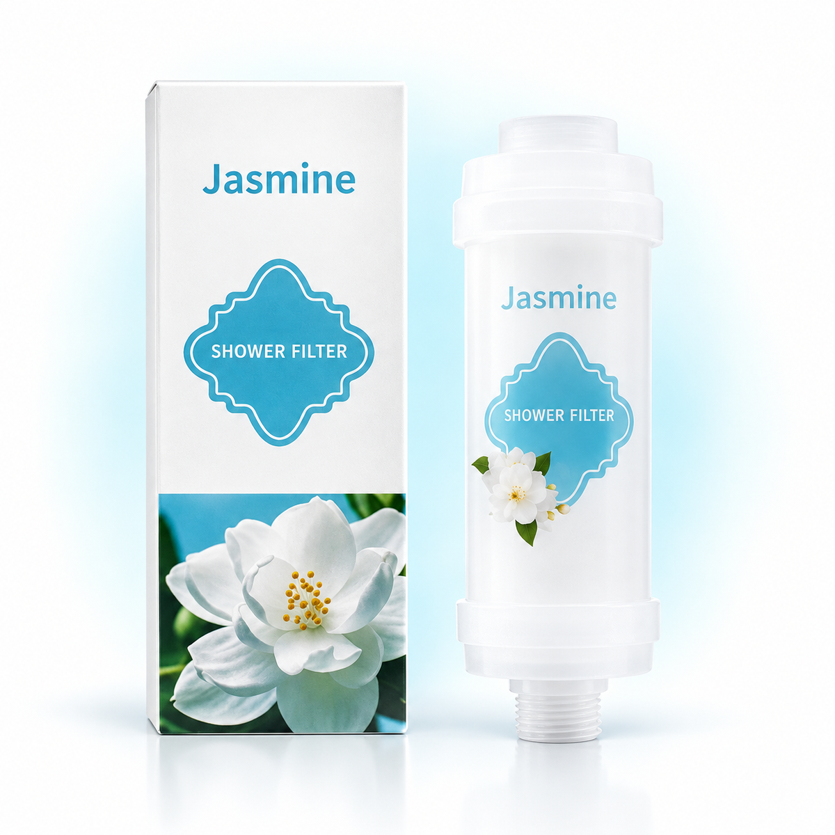 Jasmine inline shower filter