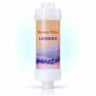 Lavender inline shower filter