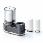 Gunmetal B1 faucet filter with 3 ceramic cartridges total