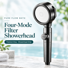 Pure Flow Bath Titanium Gray · Showerhead Only