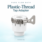 Pure Flow Bath connector plastic